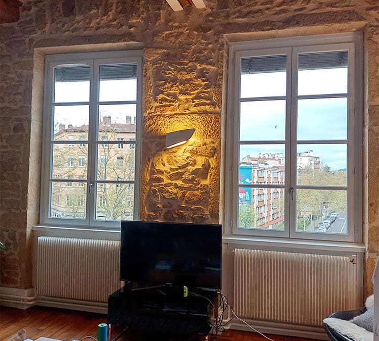 Installation de menuiseries en bois