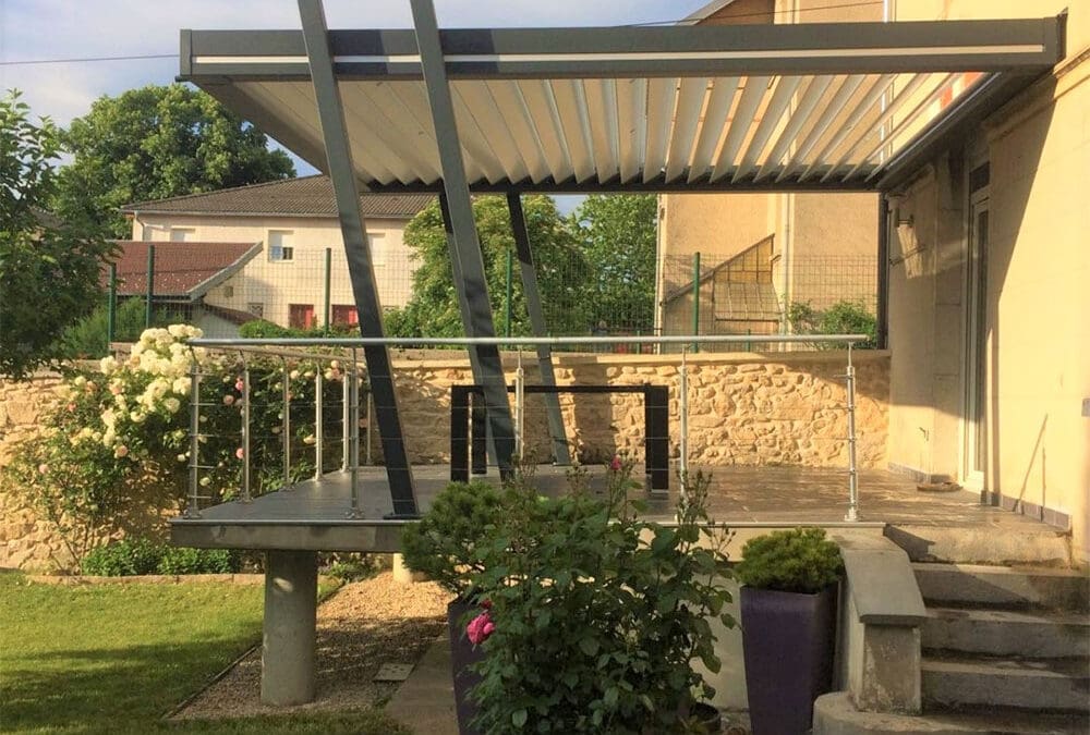 Pergola en aluminium design