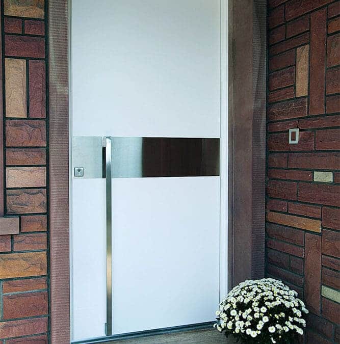 Porte entrée en Aluminium